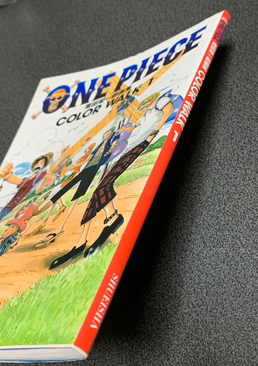 Japan Eiichiro Oda Art Book One Piece Color Walk 1 Ebay