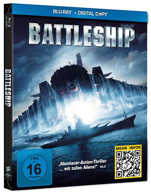 Battleship - Steelbook (geprägt) Blu-Ray- NEU & OVP