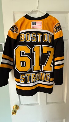 Small NHL Boston Strong 617 Boston Bruins Jersey | eBay