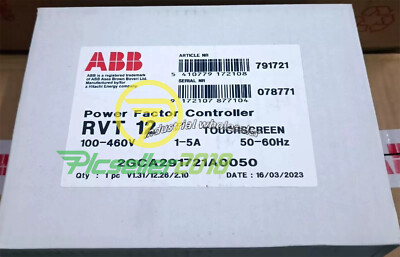 ABB RVT-12 2GCA291721A0050 POWER FACTOR CONTROLLER NEW IN BOX Fast delivery