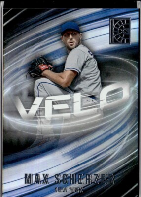 2022 Panini Capstone #V-11 Max Scherzer Velo New York Mets