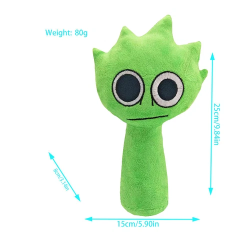 9.8" Horror Game Sprunki Plush Cartoon Soft Stuffed Pillow Dolls For Kid Toys - Picture 16 of 45