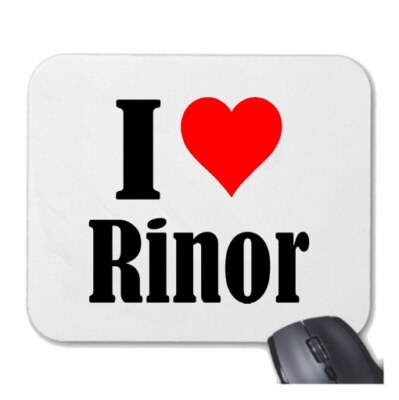 MOUSEPAD Mauspad I Love Rinor Ich Liebe Rinor
