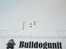 1997 Fishin Around Game Replacement Lot 4 Eye Stickers Only Milton Bradley