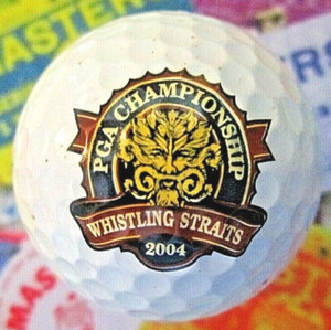 vtg - 2004 PGA CHAMPIONSHIP Logo Golf Ball - Whistling Straits - Titleist