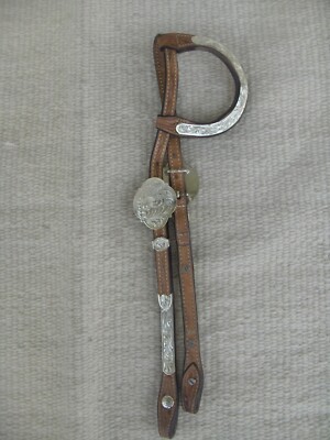 BILLY ROYAL WESTERN SILVER SHOW HEADSTALL/BRIDLE
