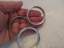 Lot of THREE Camera Adapter  Rings - Estate - Unmarked