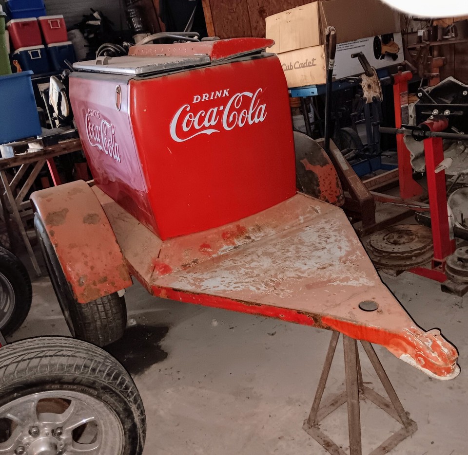 antique coca cola cooler eBay