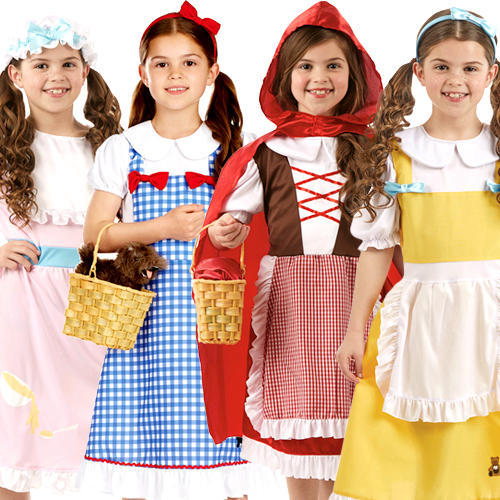 Traditional Fairy Tale Girls Fancy Dress World Book Day Childrens Kids