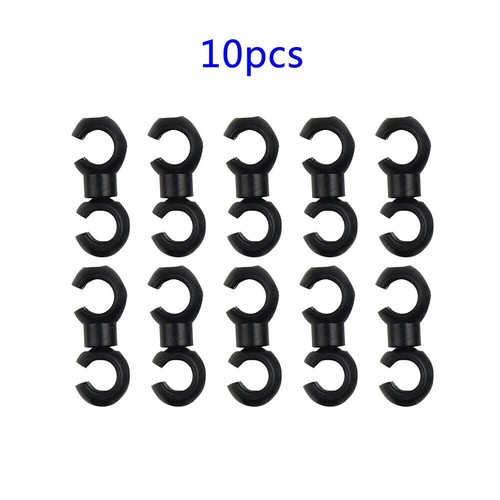 10*Fahrrad Kabel Leitfaden Bremsleitung Halter Schlauch Draht-Clips Klammer MTB - Bild 13 von 27