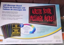 Hy-Ko Products LED-MB1 - LED Message Board 23-5/8" x 14-3/4" Neon