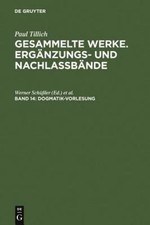 Dogmatik-vorlesung Dresden 1925-1927 : Heraus...