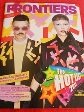 FRONTIERS MAGAZINE JULY 2013 MARRIAGE EQUALITY SAN DIEGO PRIDE HI FASHION