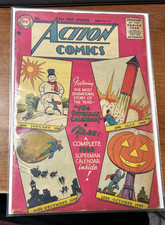 Action Comics 212 1956 VG 4.0 Superman Tommy Tomorrow Congo Bill 1956 Calendar