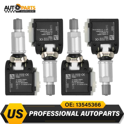 #ad 84152501 84338125 4PCS For CHEVY SILVERADO GMC TRAILER TIRE PRESSURE SENSOR TPMS $32.75