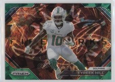 2023 Panini Prizm Fireworks Green Ice Prizm Tyreek Hill #F-20 0u7t