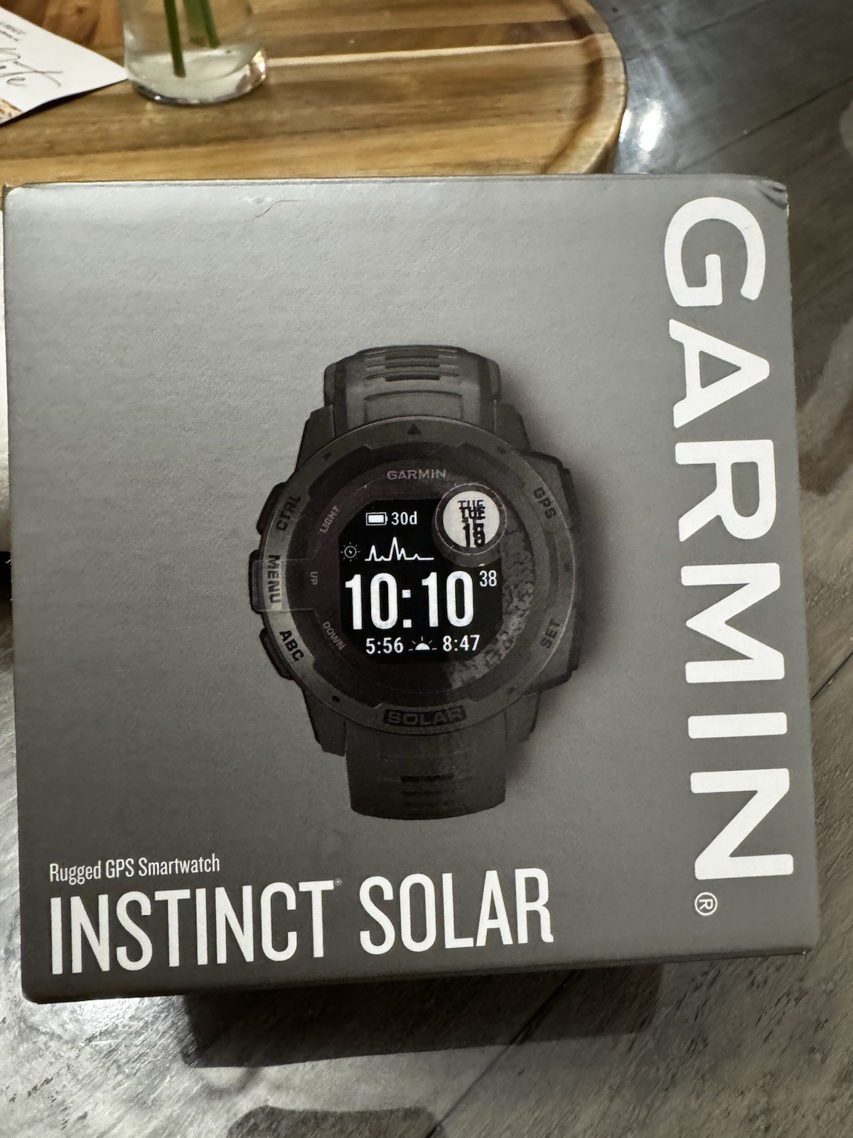 Garmin Instinct Solar Smartwatch with Sun-Powered Battery Life-image