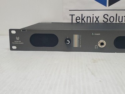 Wohler Technologies VM-2A Rack Audio Monitor. Great Sounding | eBay