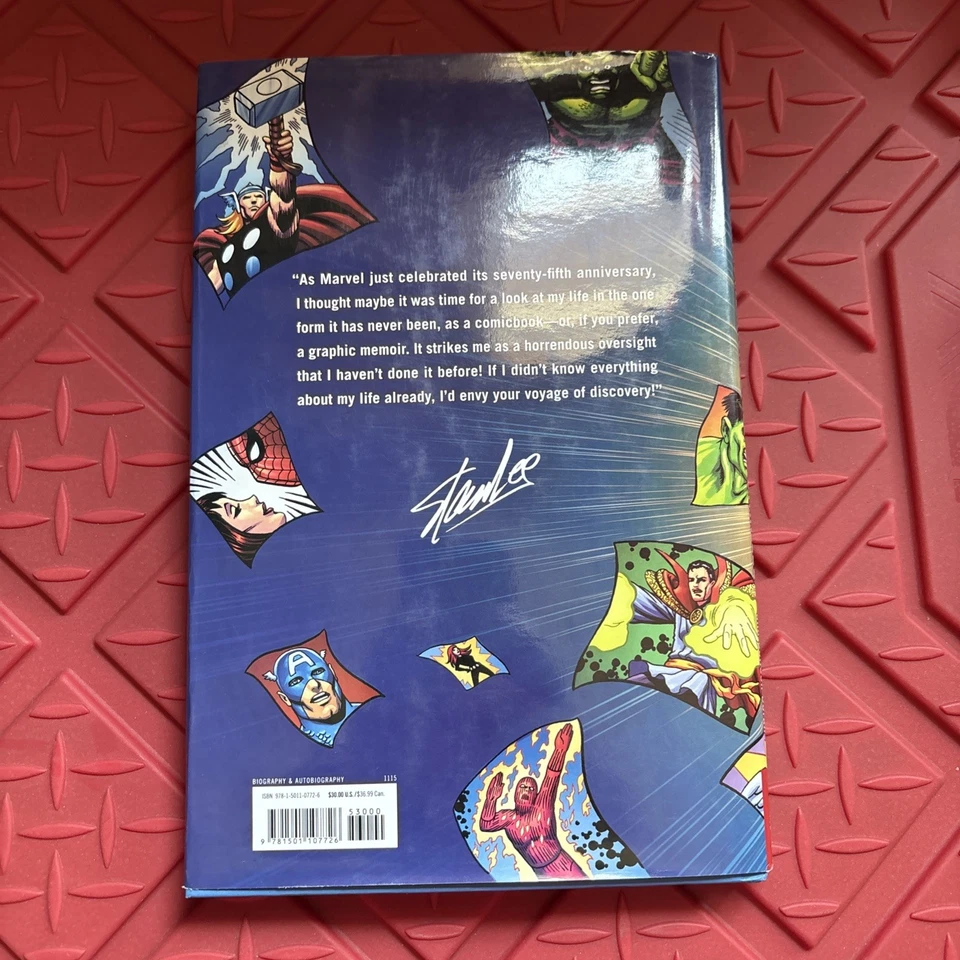 Amazing Fantastic Incredible: a Marvelous Memoir (Simon & Schuster octubre 2015) Foto 2 de 2