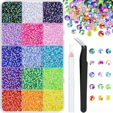 Bedazzling Crystal for DIY Crafts Clothing Tumblers Mugs Shoes Fabric Nail