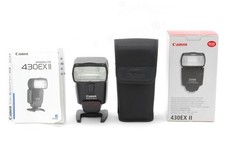 Top MINT Canon 430EX II speedlite flash with Case Box From JAPAN