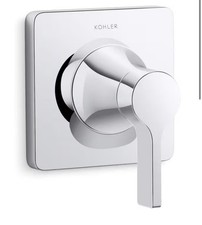 KOHLER Venza T28130-4-CP 1-Handle Transfer Valve Trim in Vibrant Polished Chrome
