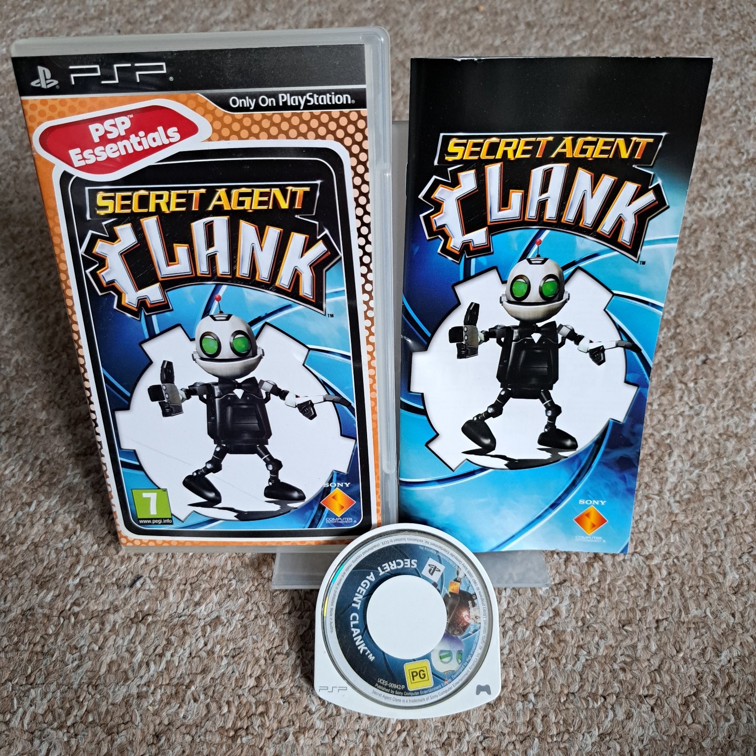 Secret Agent Clank PSP Essentials PSP Video Game Action Adventure Stealth