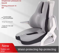 Memory Foam Seat Cushion Coccyx Orthopedic Office Chair Car Seat Waist Back