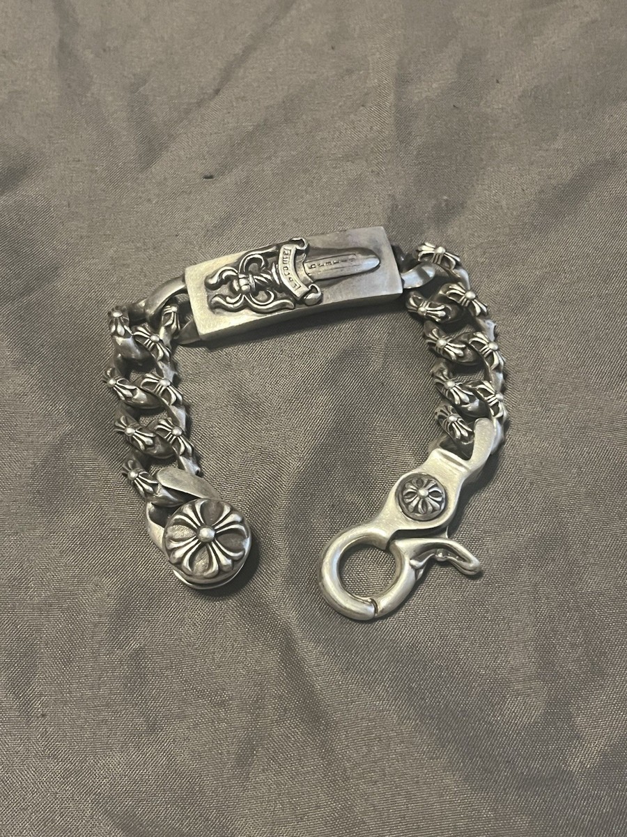 AUTHENTIC RARE 1995 CHROME HEART LOBSTER CLAMP 120 GRAMS OF 925