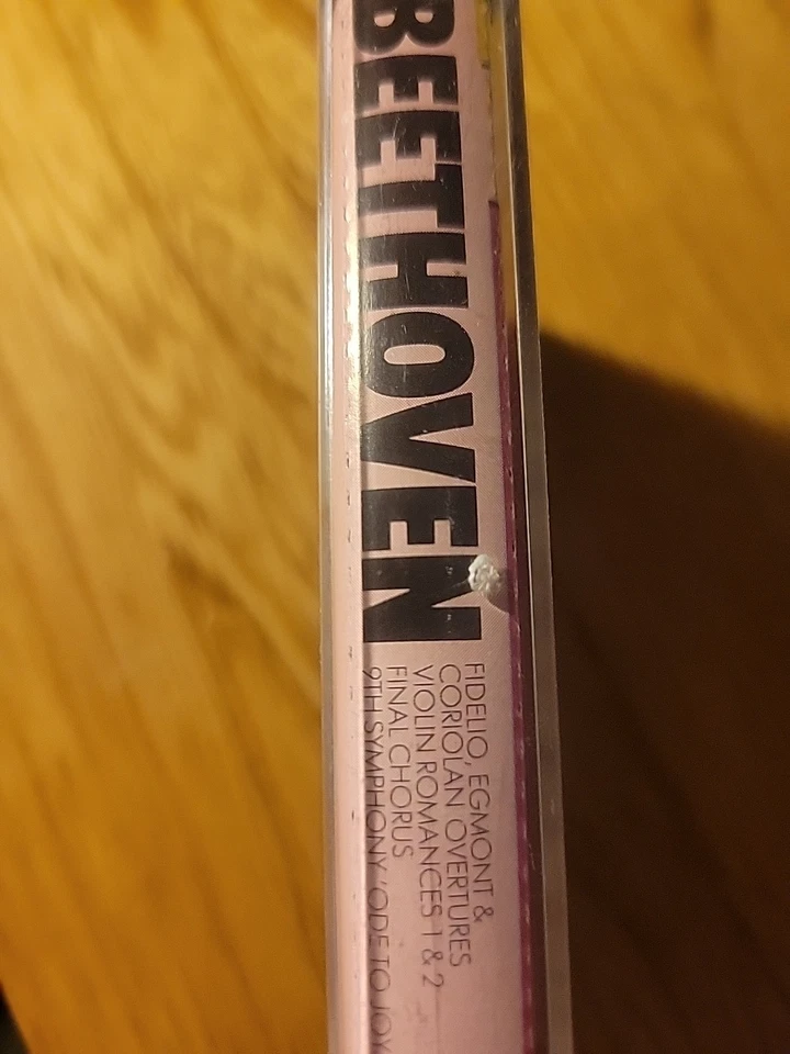 Beethoven Fidelio,Egmont and coriolan overtures violin romances 1 - 2 cassette - Image 2 of 3