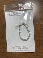 Cherished Moments Sterling Silver Baby Bracelet NEW IN OIRIGINAL PKG.