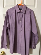 Chaps Men's Lavender Long-Sleeve Dress Shirt