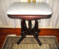 SUPERB! Antique Victorian Ornate Walnut Bevel...