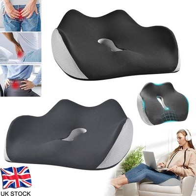Kissen Sitzkissen Steißbein Orthopädisch Rückenschmerzlinderung Memory Foam Bürostuhl