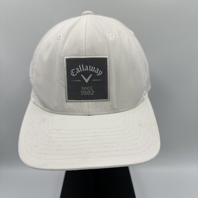 Callaway Since 1982 Golf Flexfit 110 White Snapback Hat
