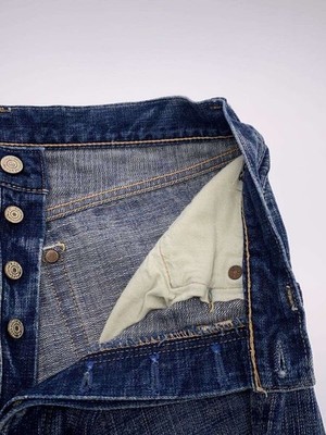 WAREHOUSE Bottoms/Size 33/Denim/IDG/Solid/Indigo Used | eBay