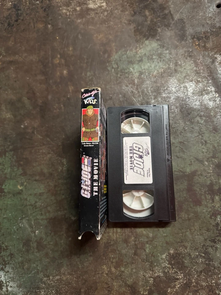 G.I. Joe: The Movie (VHS, 1987) Celebritys Just For Kids Hasbro Animation - Image 4 of 4