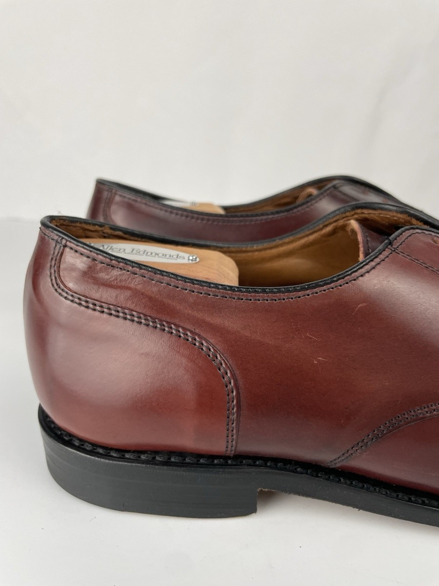 靴 Allen Edmonds Bradley NST US8D ALLEN EDMONDS BRADLEY BROWN LEATHER OXFORDS 9.5D PREOWNED | eBay