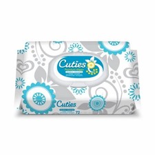 Baby Wipe Sensitive Soft Pack Unscented Pack Of 72 By First Quality