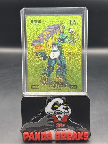 2026 Bo Jackson Battle Arena Dumper Icon Battle Foil Glow Power 135 Cal Raleigh