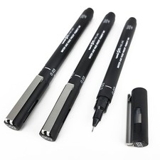 Black Fineliner Drawing Pen 0.03mm Fine Point Art Sketching Marker 6 PCS