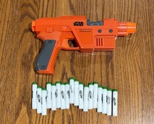 Nerf Star Wars Poe Dameron Blaster Dart Gun Glowstrike 2016 Hasbro