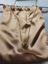 Louise Carter 14K Gold Plated Riley Dainty Heart Necklace 16"+2"