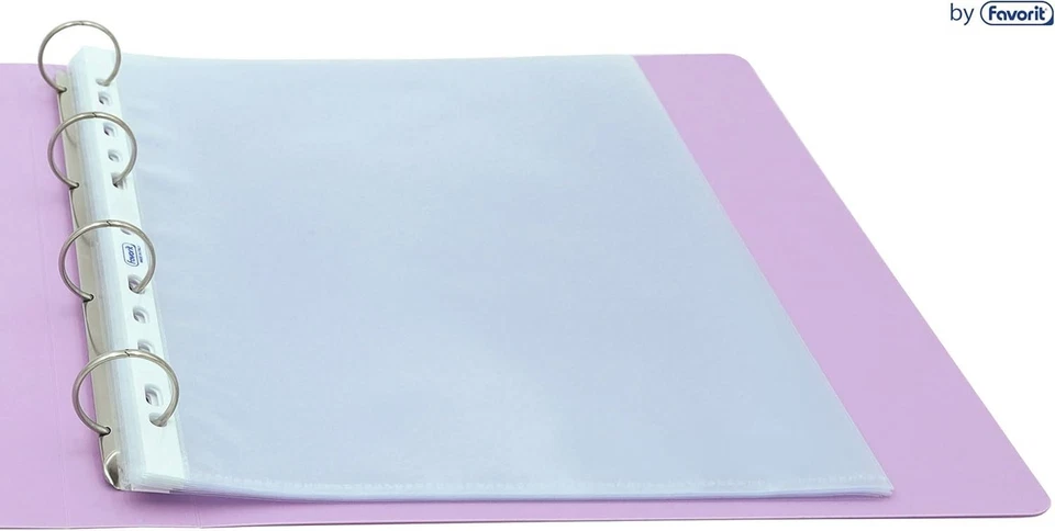 Buste Trasparenti A4, 100 Pz Finitura Buccia D'Arancia, Formato Interno 22x30 Cm - Immagine 4 di 4