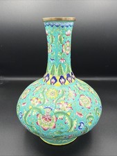 古董多色中国花瓶1900-1940 | eBay