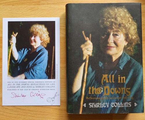 Shirley Collins 1st Limited Edition Hardcover Strange Attractor Signed Insert VG