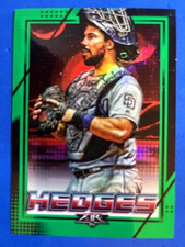 Austin Hedges 2020 Topps Fire Baseball Green Parallel /199 - Padres