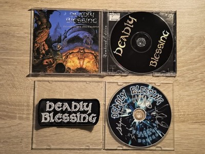 Deadly Blessing- Ascend from the Cauldron CD, 2008 demo CDR signed, patch