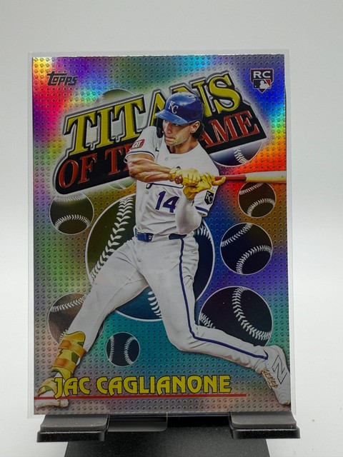 2026 Topps Series 1 - Titans of the Game Jac Caglianone #TOG-12