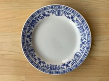 Kahla Könitz Frühstücksteller Sinfonie Kobaltunterglasur aus DDR Zeiten